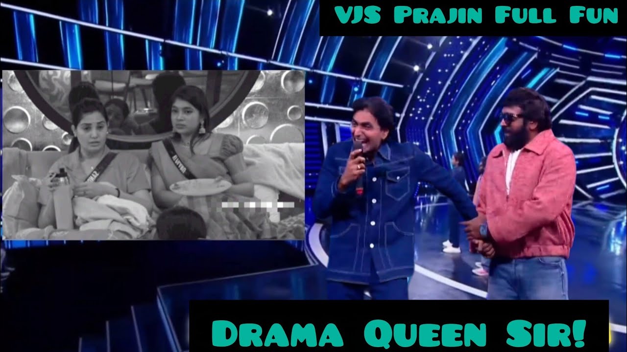 Prajin VJS Full Fun | Sandra Drama again -  BB9 | Eviction moments 