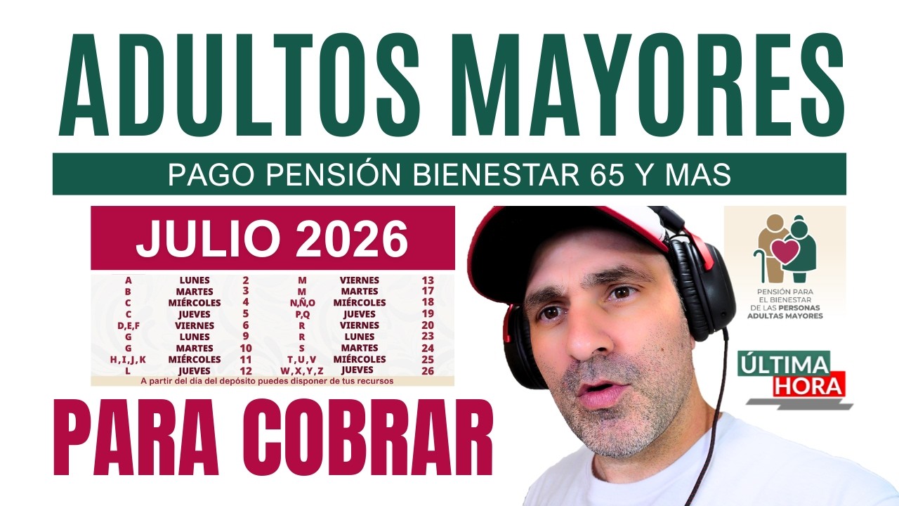Para Cobrar en Julio la Pensi&oacute;n solo necesitan Esto 💳