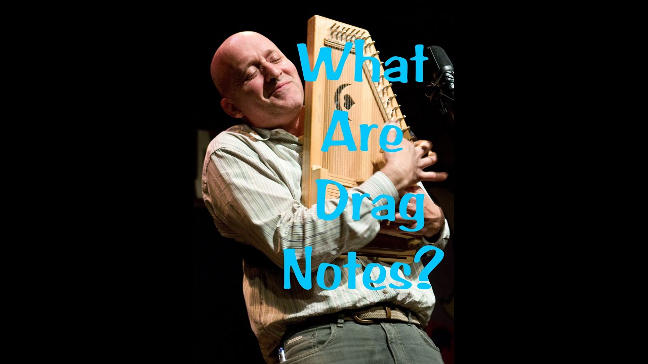 Bluesy drag notes on the autoharp