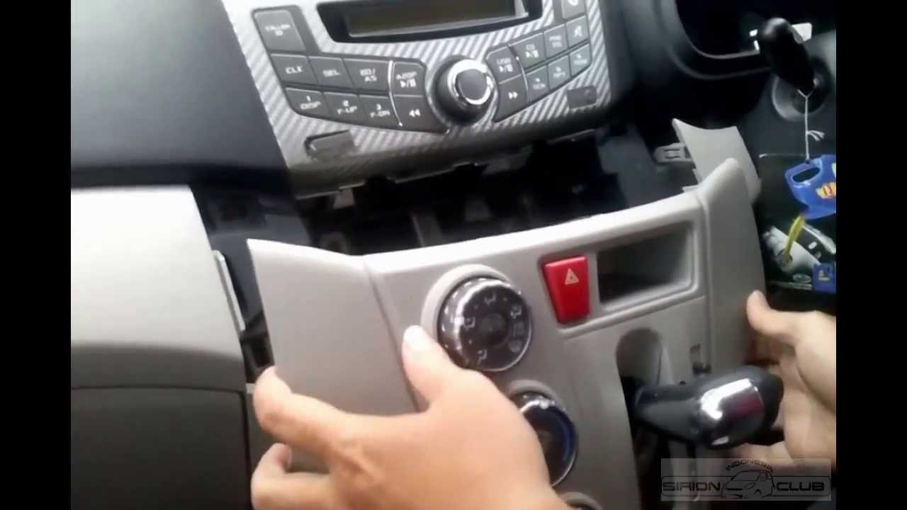 DIY Buka Head Unit DAIHATSU All New Sirion / PERODUA Myvi