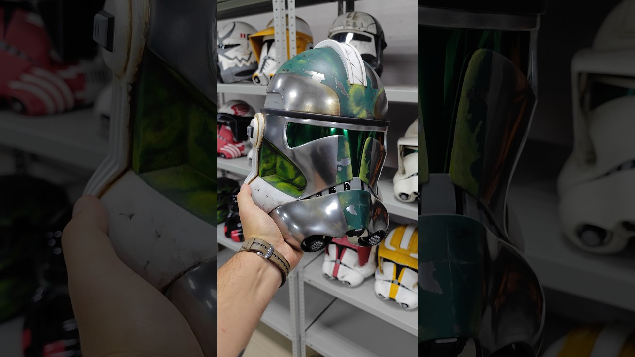 Commander Gree helmet - done! #starwars #samoilovart #clonewars #clonetrooper #order66 #rots