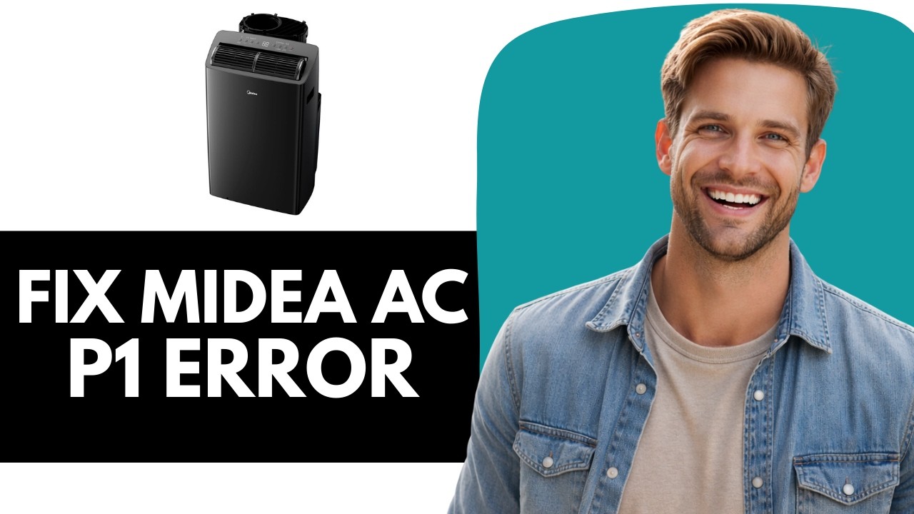 How To Fix Midea Portable Air Conditioner P1 Error