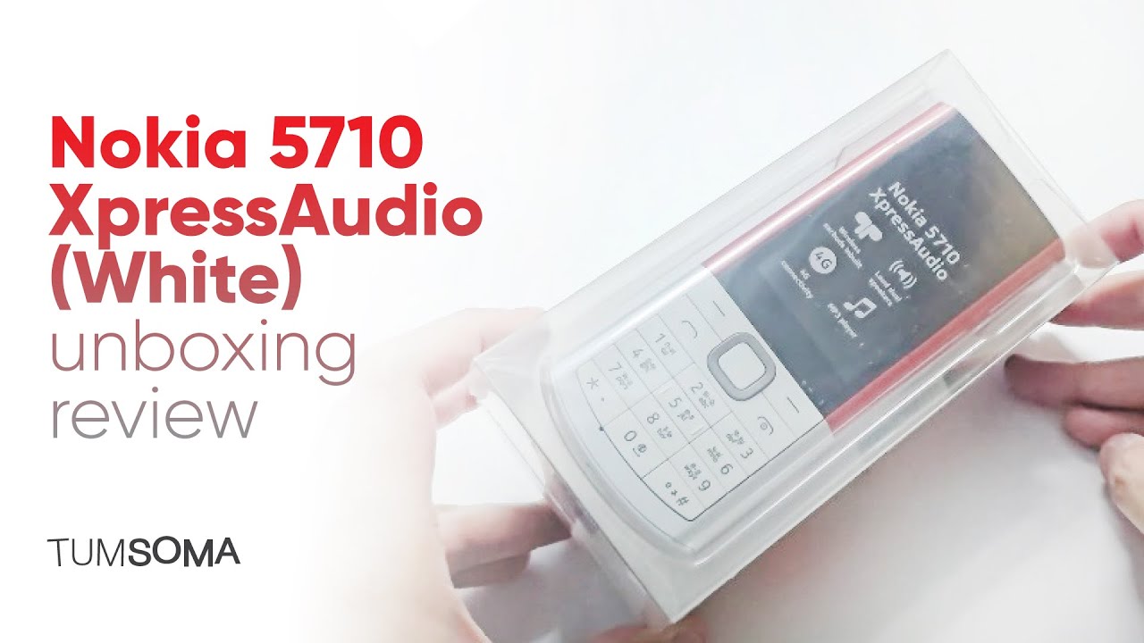 Nokia 5710 XpressAudio (White) - Unboxing Review