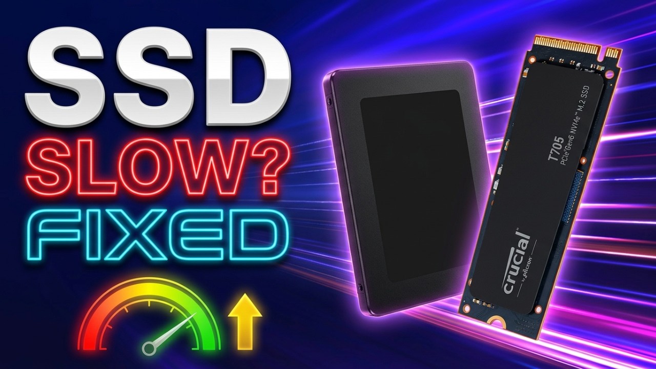 Your SSD Is Slow Because of This Simple Setting