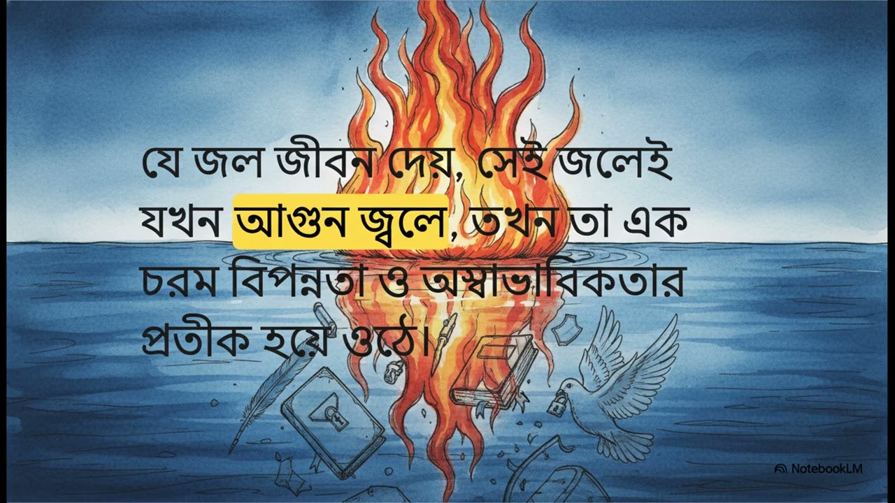 যে জলে আগুন জ্বলে