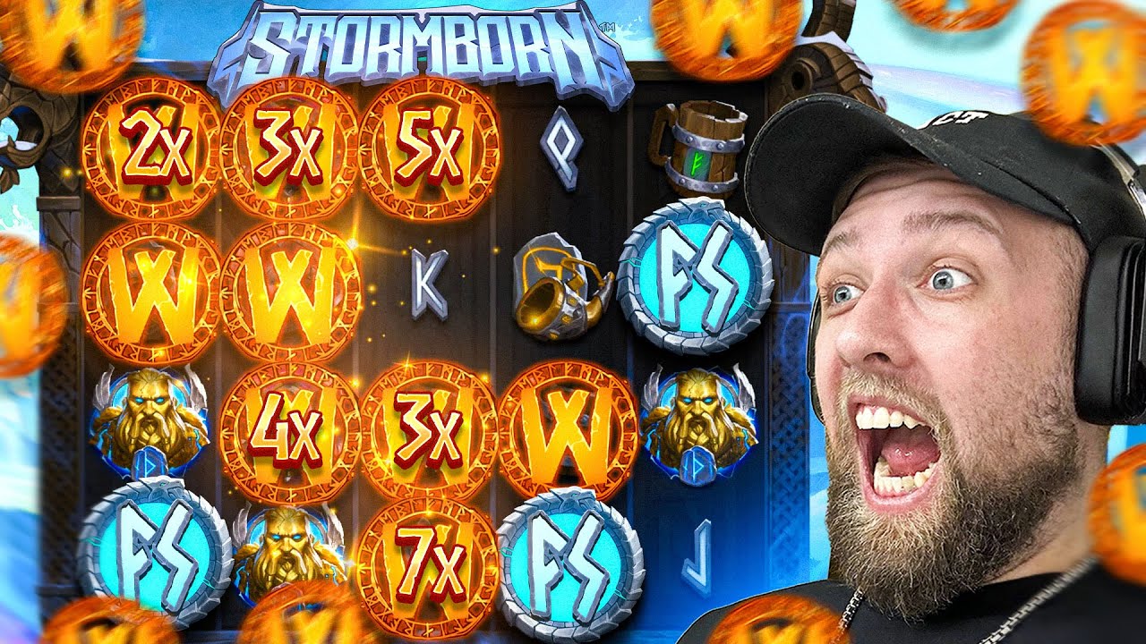 БЕЗУМНЫЙ ВЫИГРЫШ $12 000 на STORMBORN! Новый слот Hacksaw!