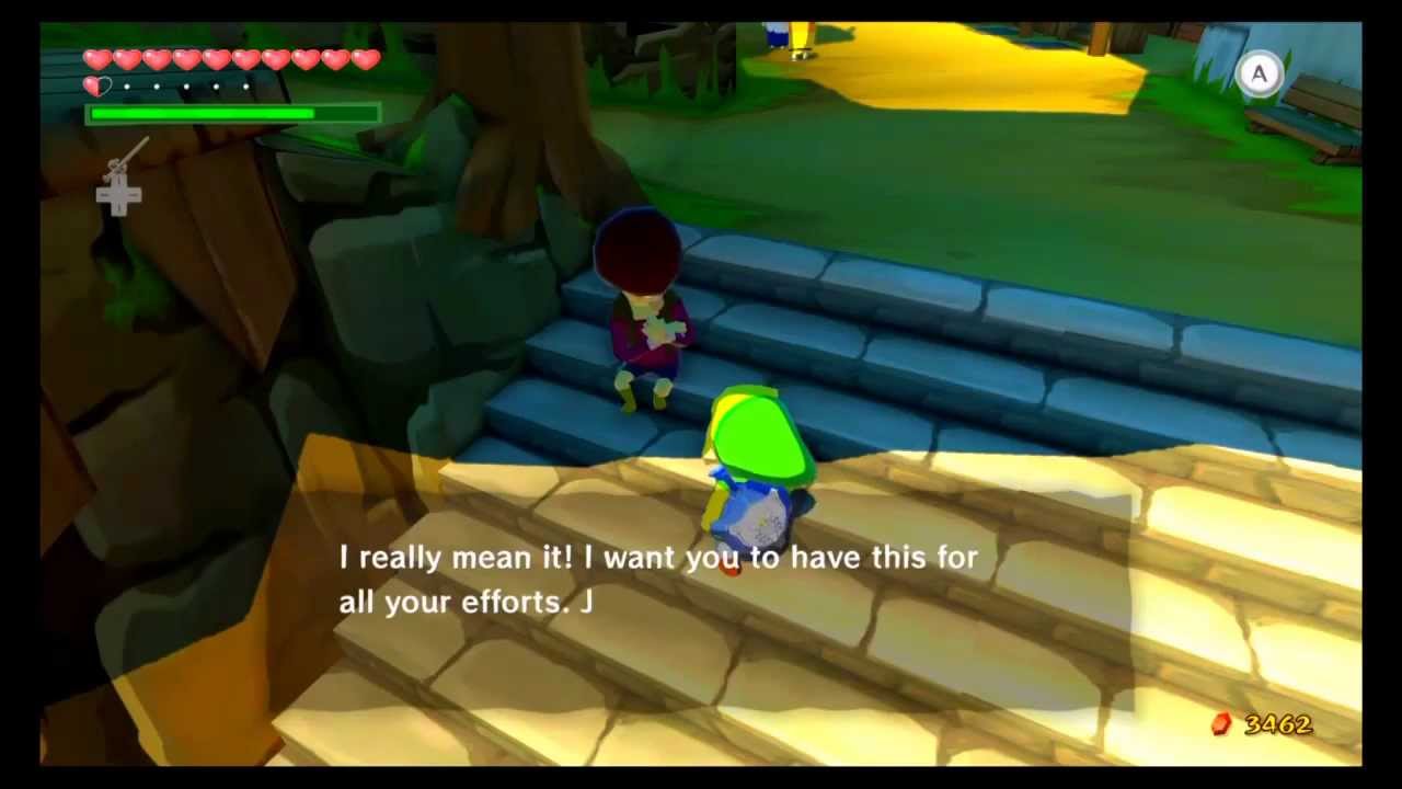 The Legend of Zelda: The Wind Waker HD - Sidequest #14: Windfall Island's Treasure Charts
