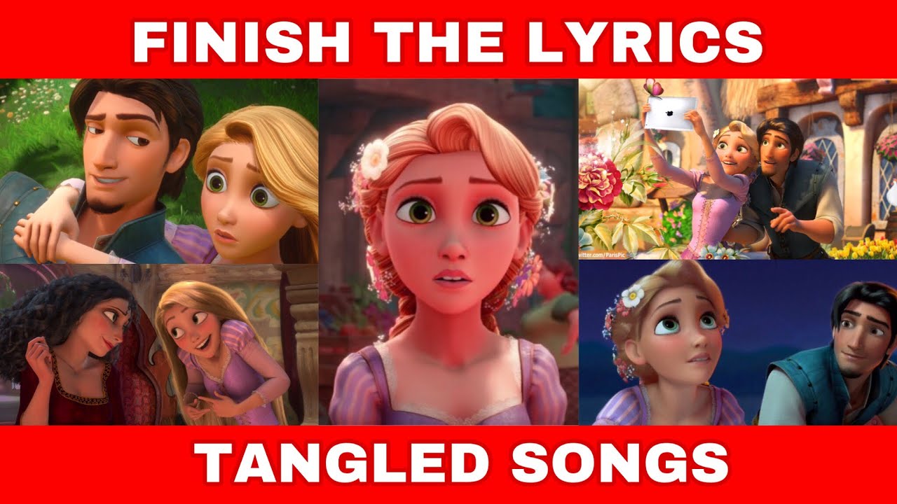 Can You Finish The Lyrics Of These Tangled Songs?|TANGLED Lyrics Quiz 99.9%will Fail This