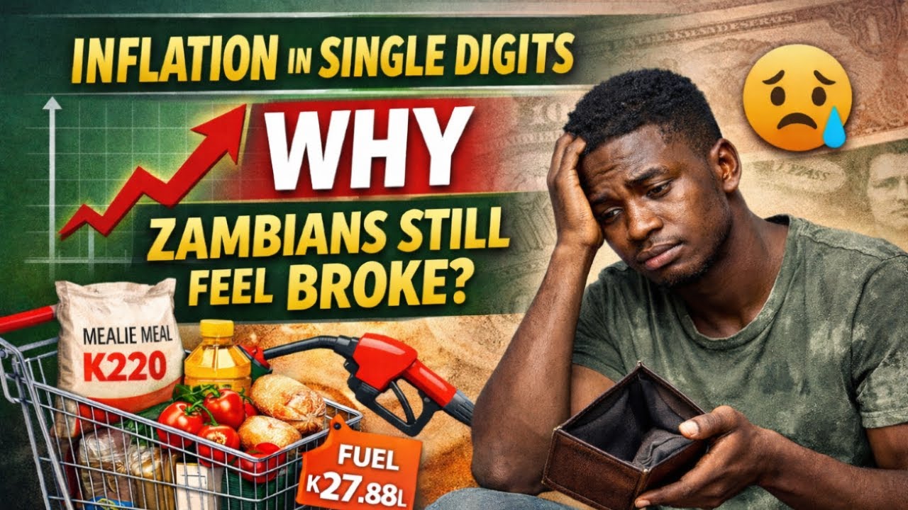 Inflation in Single Digits – Why Zambians Still Feel Broke