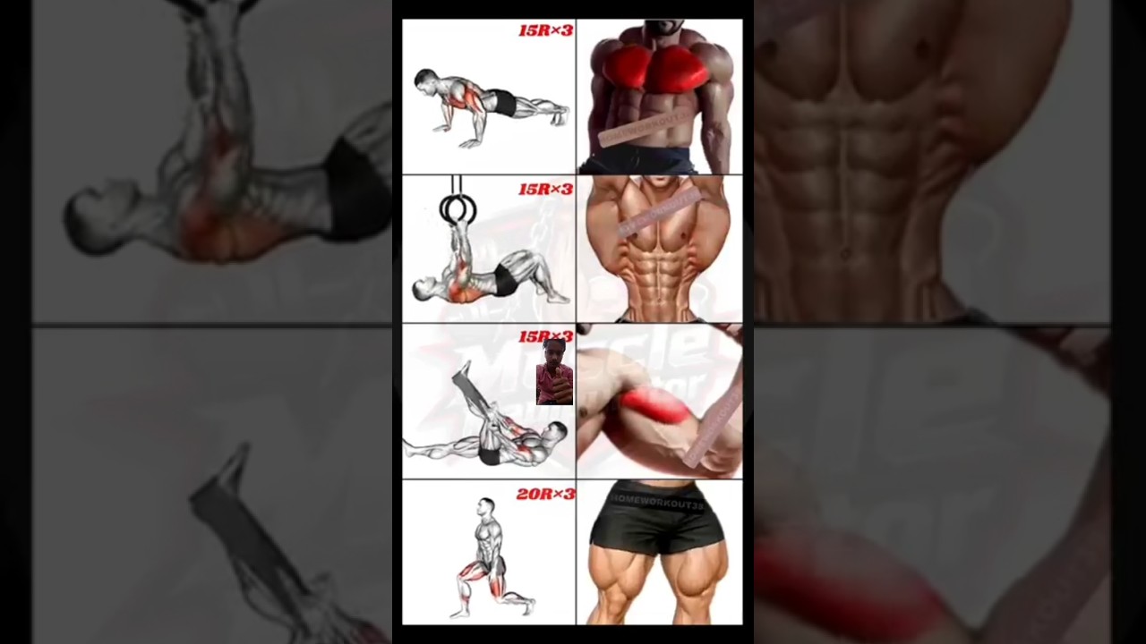 New Full Body Workout Routine At Home