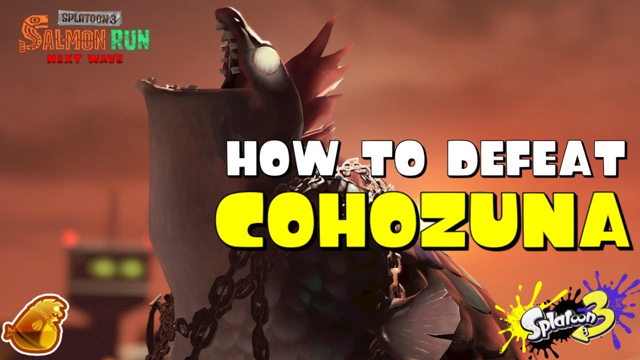 How to defeat COHOZUNA in Salmon Run (Splatoon 3)