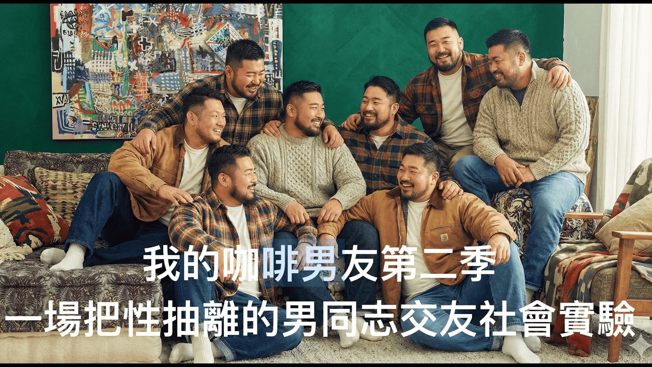 S6E5-我的咖啡男友第二季，把性從男同志交友抽離後的社會實驗？一對17年的熊族男同志伴侶的觀點 Feat.小白