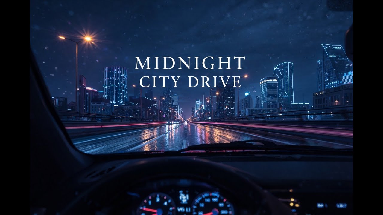 Midnight City Drive – Chill R&B for Work, Focus & Night Driving