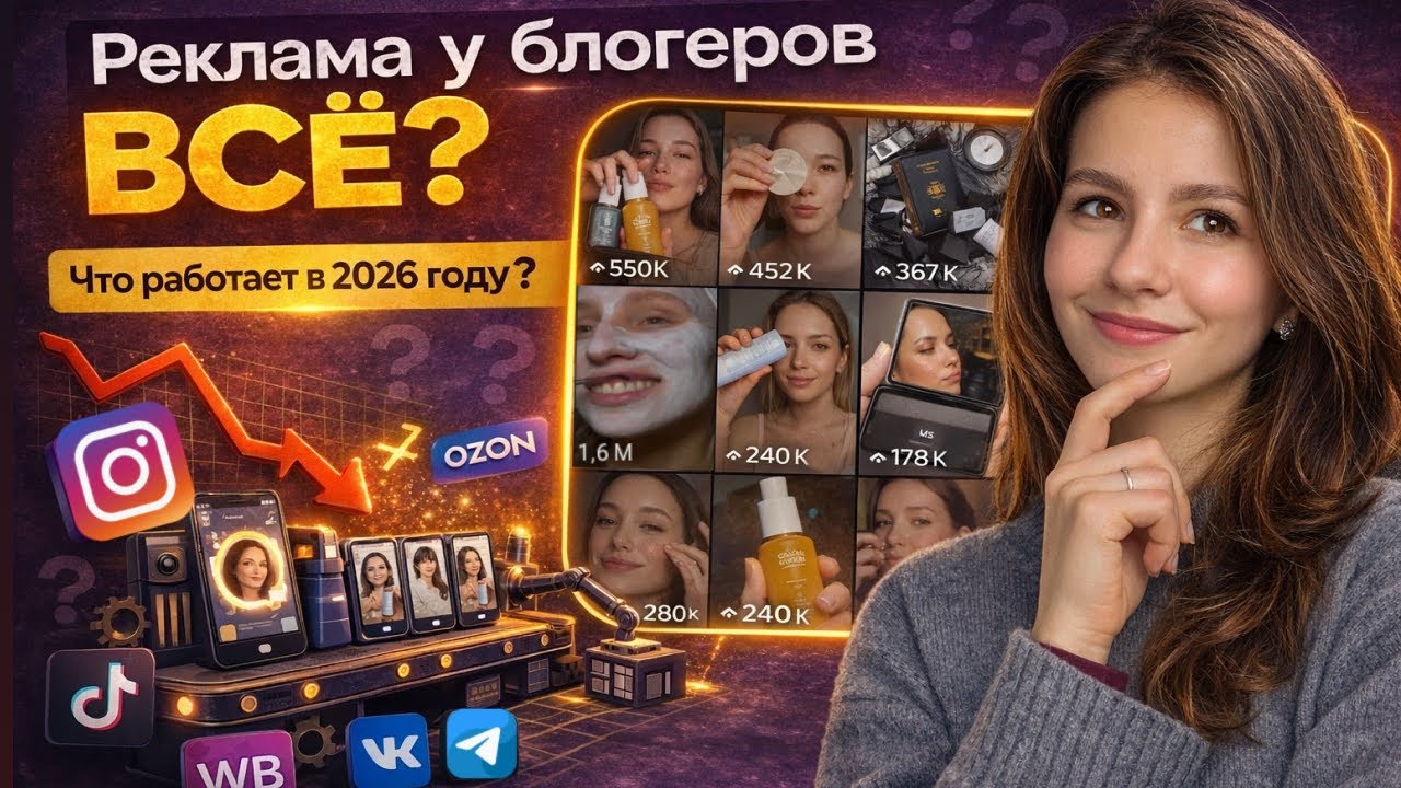 Стоит ли брендам заходить в КОНТЕНТ-ЗАВОД? Самые АКТУАЛЬНЫЕ форматы внешней рекламы в 2026 году!