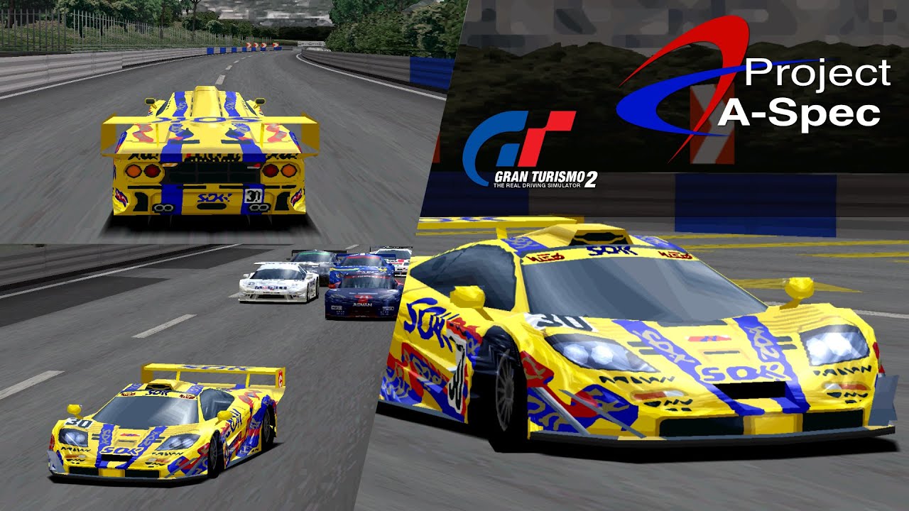 SOK Mclaren F1 GTR in a JGTC race! | Gran Turismo 2 Project A-Spec Gameplay