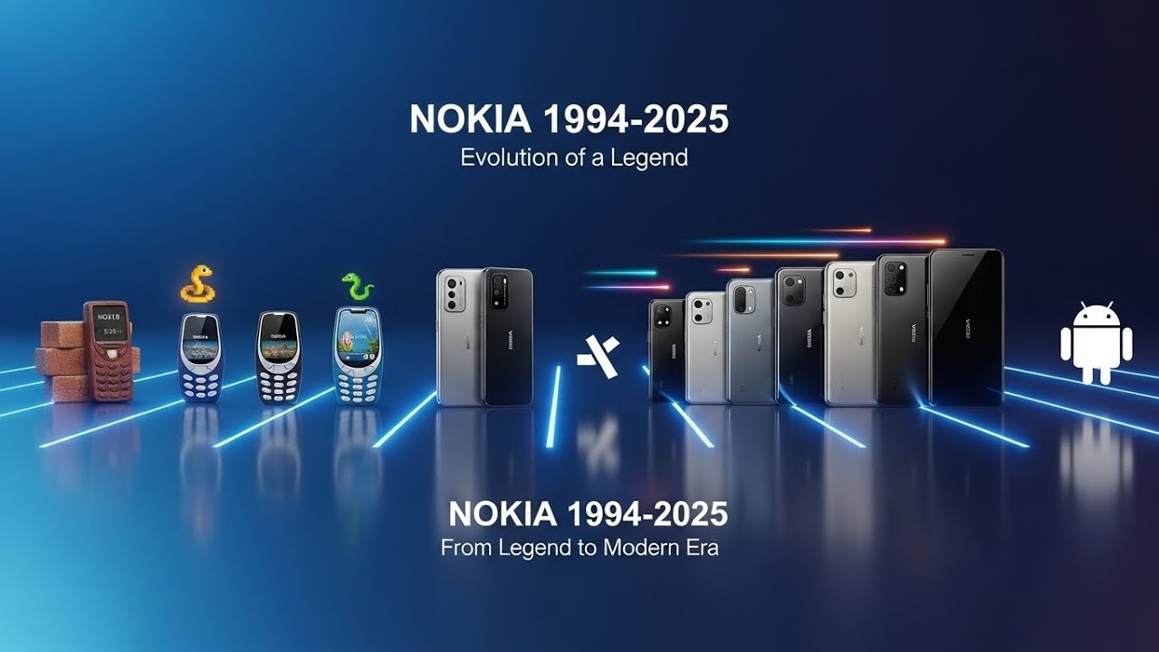 Nokia Evolution 1994–2025 | From Nokia 3310 to Nokia G50 | Full History   Mindset Machinery