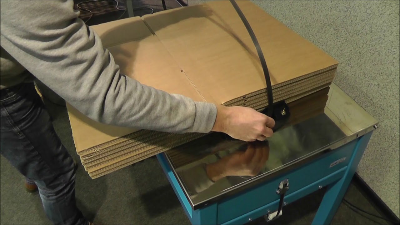 Halbautomatische Umreifungsmaschine 202 Eco