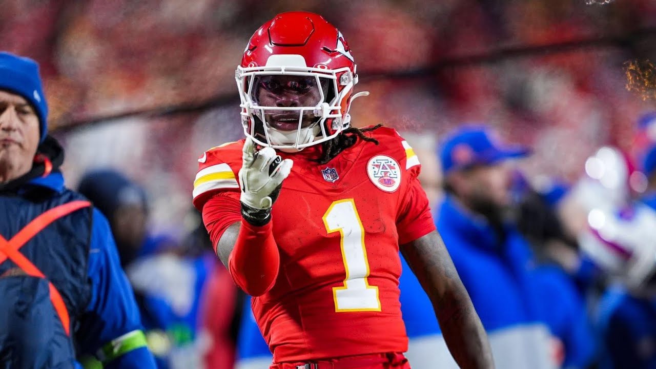 Xavier Worthy Rare High Quality Clips for Edits! (Kansas City Chiefs) (Upscaled With Topaz)