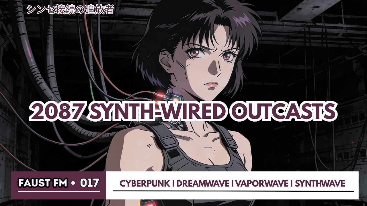 2087 SYNTH-WIRED OUTCASTS //  Synthwave, Vaporwave, Cyberpunk, Chillwave, Retrowave, Dreamwave