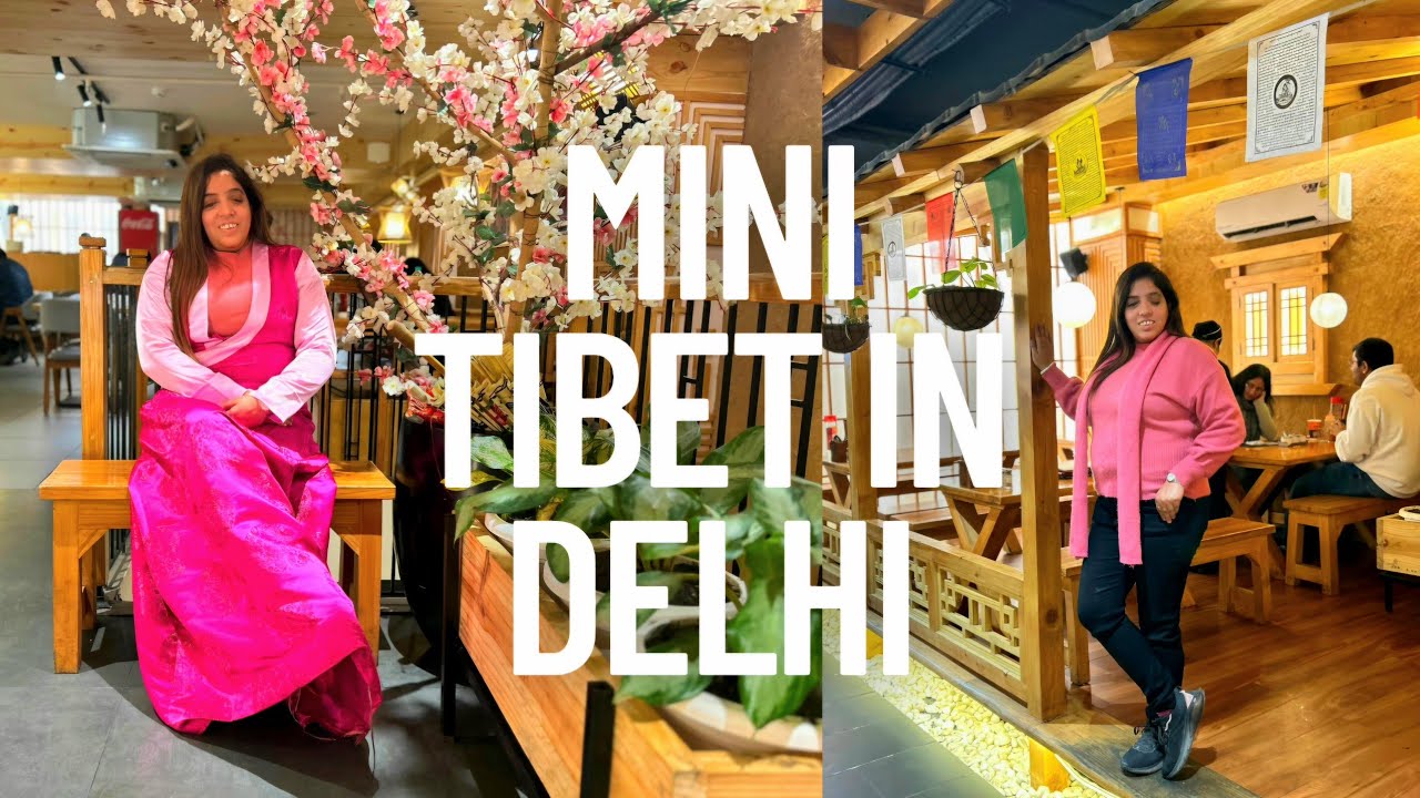 Mini Tibet in Delhi | Best Cafe in Cp Delhi | Kalsang Cafe Cp | Connaught Place Best Cafe | Cp Cafe