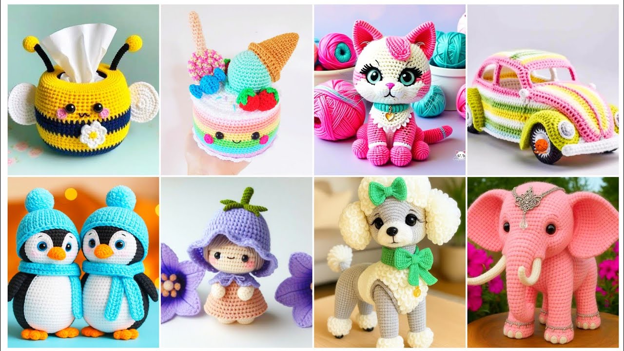 Amazing &Most beautiful crochet handmade items and ideas ||Home decor ideas part 8 2025