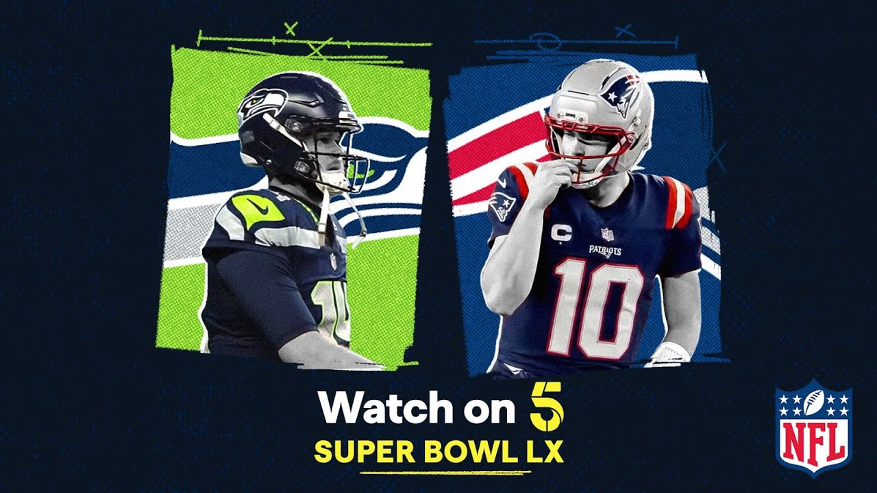 Watch Super Bowl LX, FREE this Sunday on 5 🏈 | NFL: Big Game Night