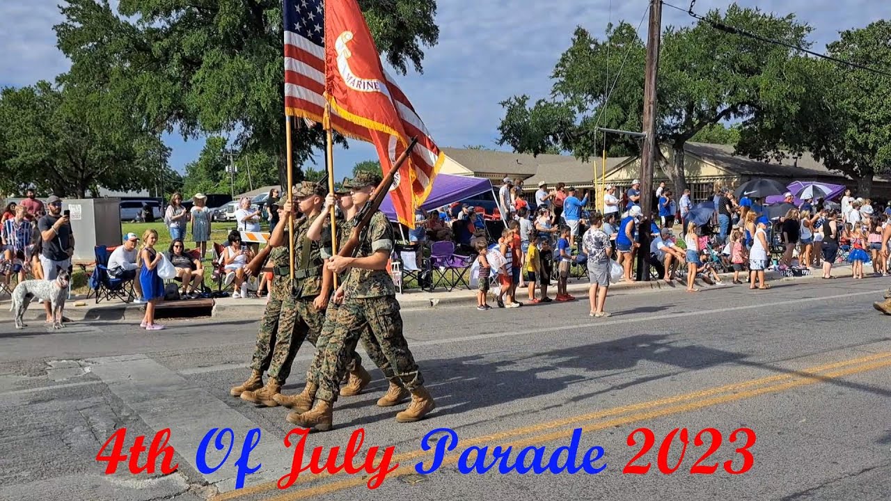 4th Of July Parade, Small Town USA, Granbury TX
