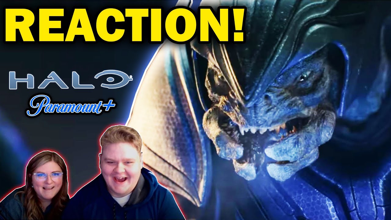 Halo TV Show Trailer & Release Date - REACTION! (THIS LOOKS INCREDIBLE!)