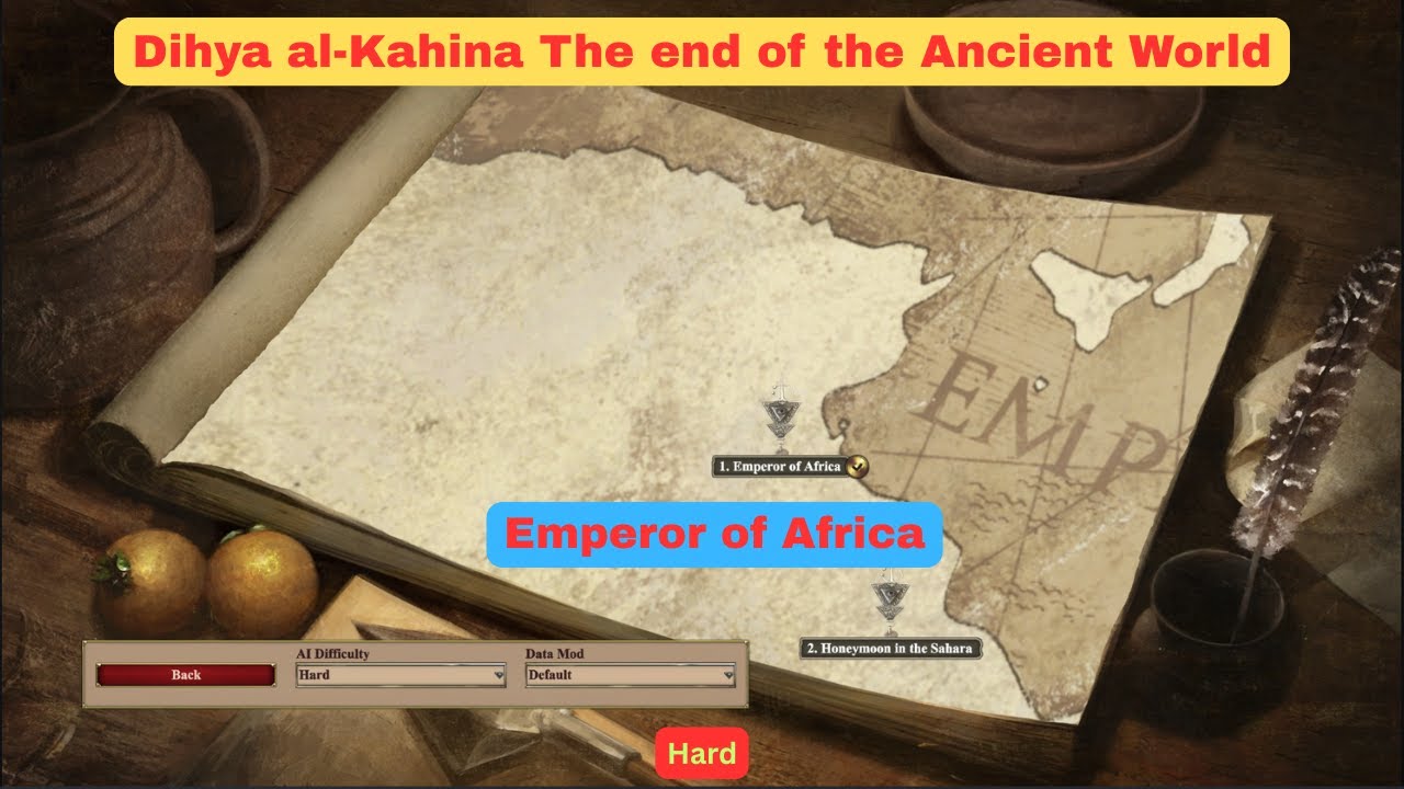 Emperor of Africa | Dihya al-Kahina  The end of the Ancient World | AOE 2 DE custom campaigns | HARD
