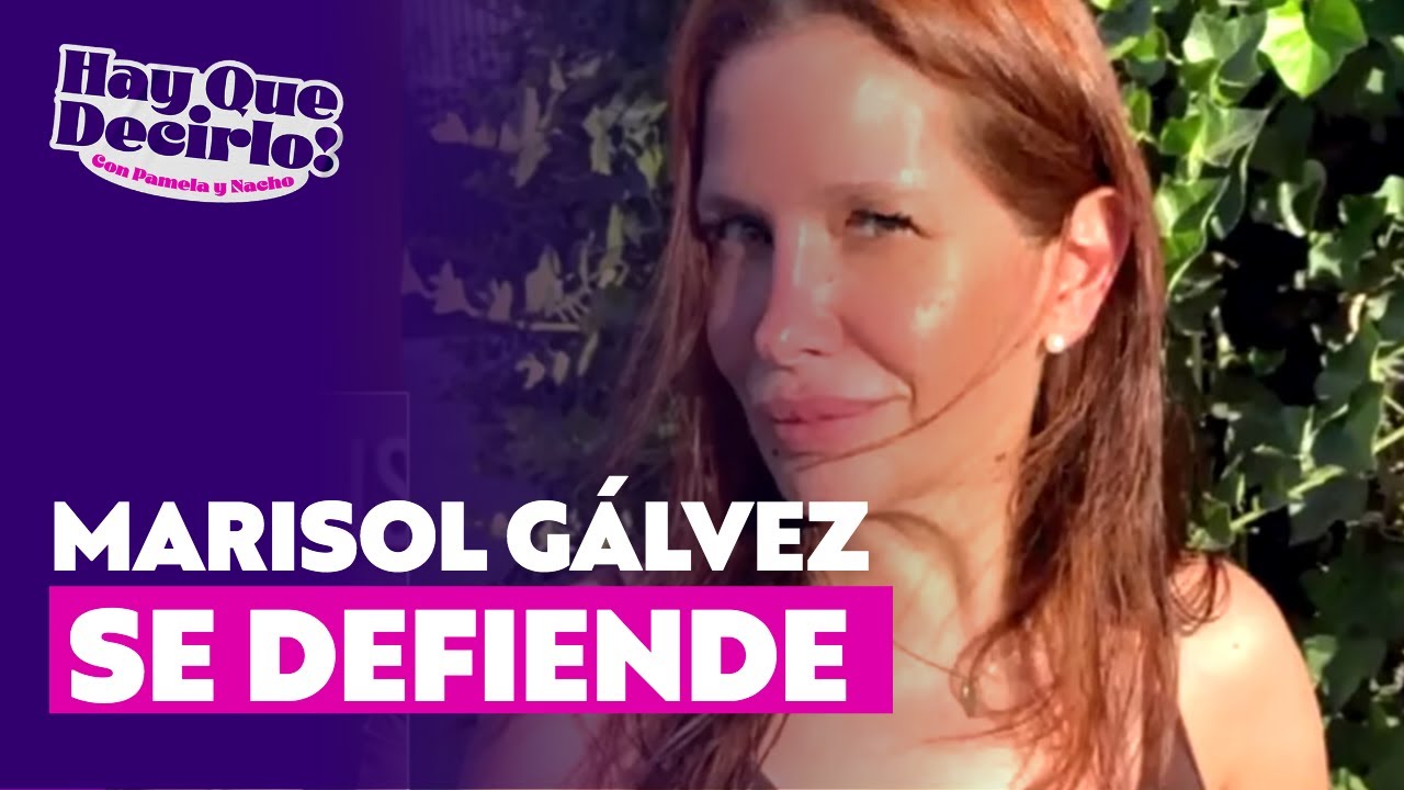 Marisol G&aacute;lvez se defiende de acusaciones de Mauricio Israel: 