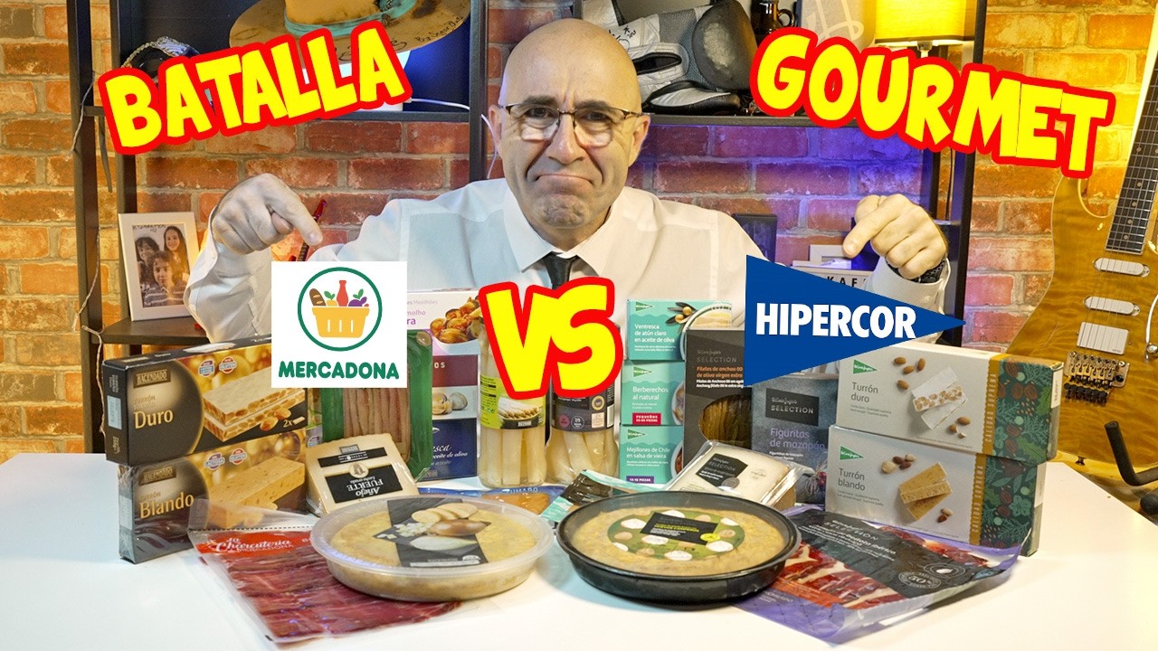 Batalla Gourmet MERCADONA vs HIPERCOR | ¿Cuál es mejor?