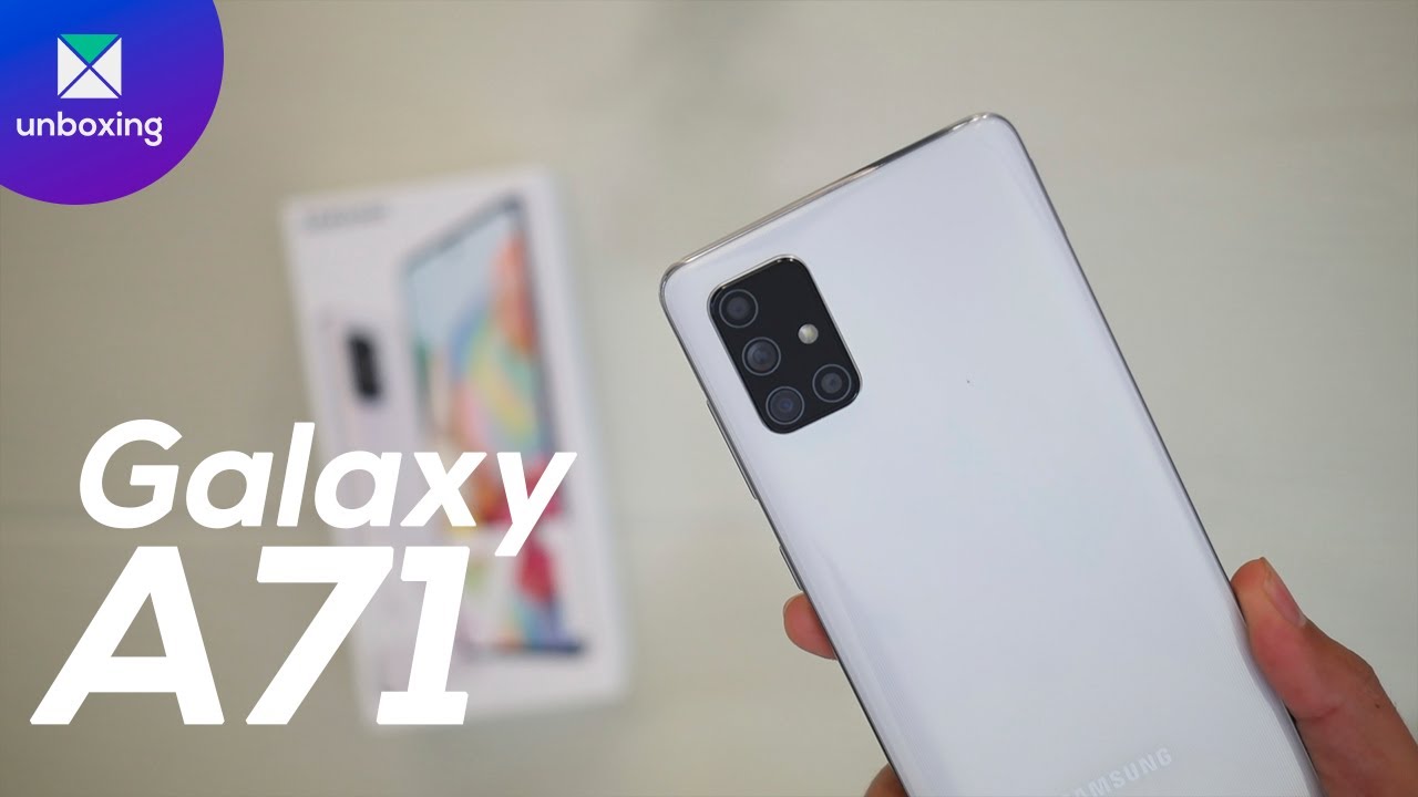 Samsung Galaxy A71 | Unboxing en español
