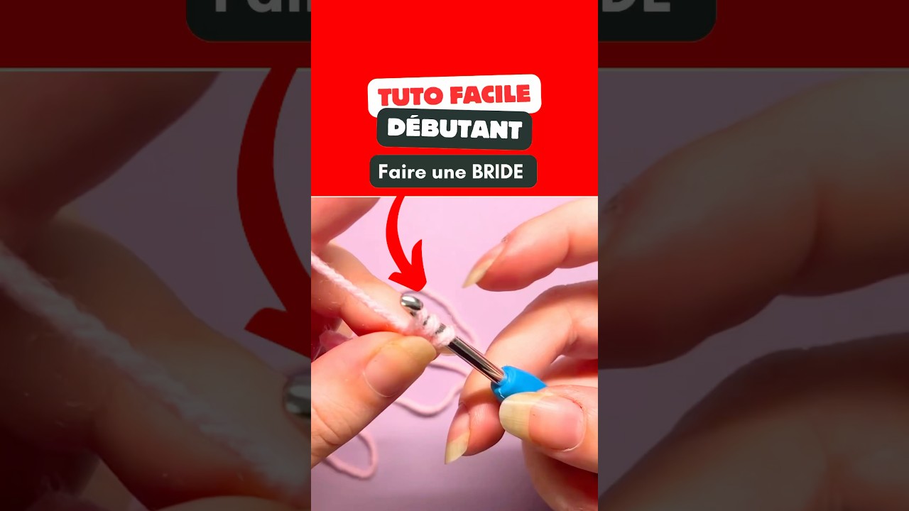 Super facile : faire des brides au crochet 🧶