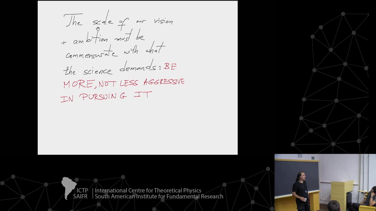 Colloquium - Nima Arkani-Hamed: Big New Accelerators and the Future of Particle Physics