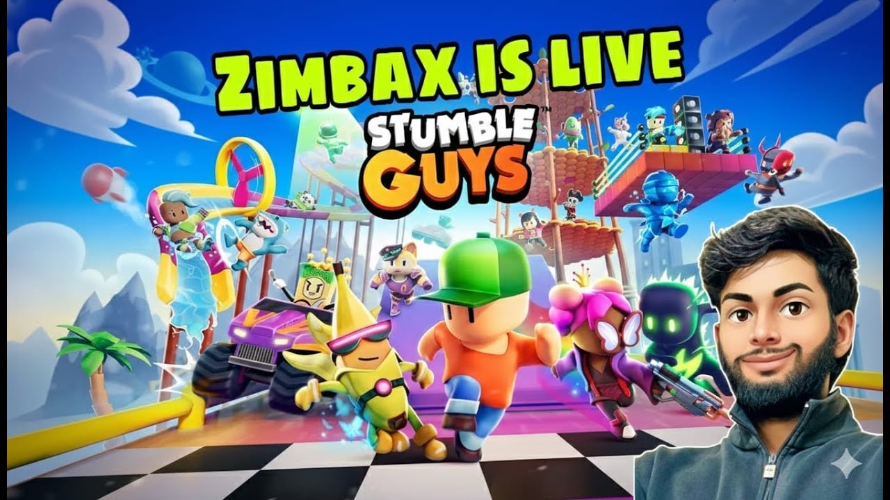 STUMBLE GUYS ZIMBAX LIVE STREAMING #zimbaxlive #stumbleguyslive
