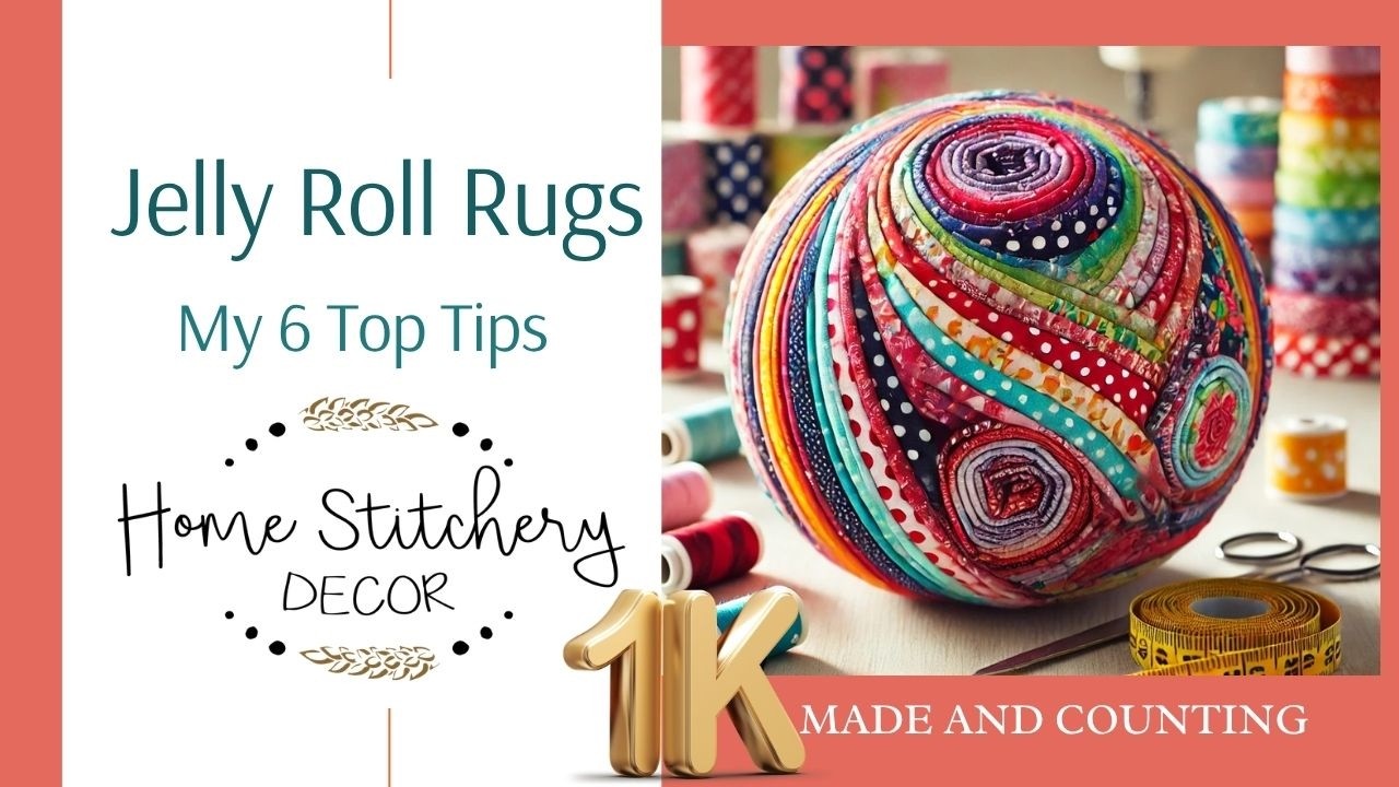Master the Art of Sewing Jelly Roll Rugs: Tips & Giveaway!