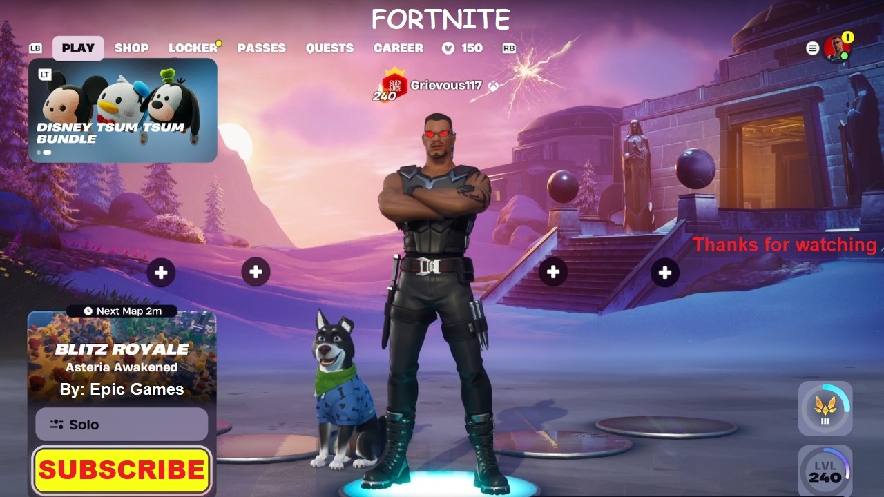 Fortnite: Blitz Royale Solo Gameplay