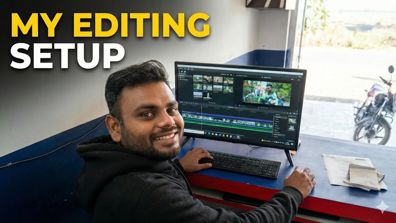 My Video Editing Setup 2026 🖥️ | Kaise Edit Karta Hu Main Apne Vlogs?