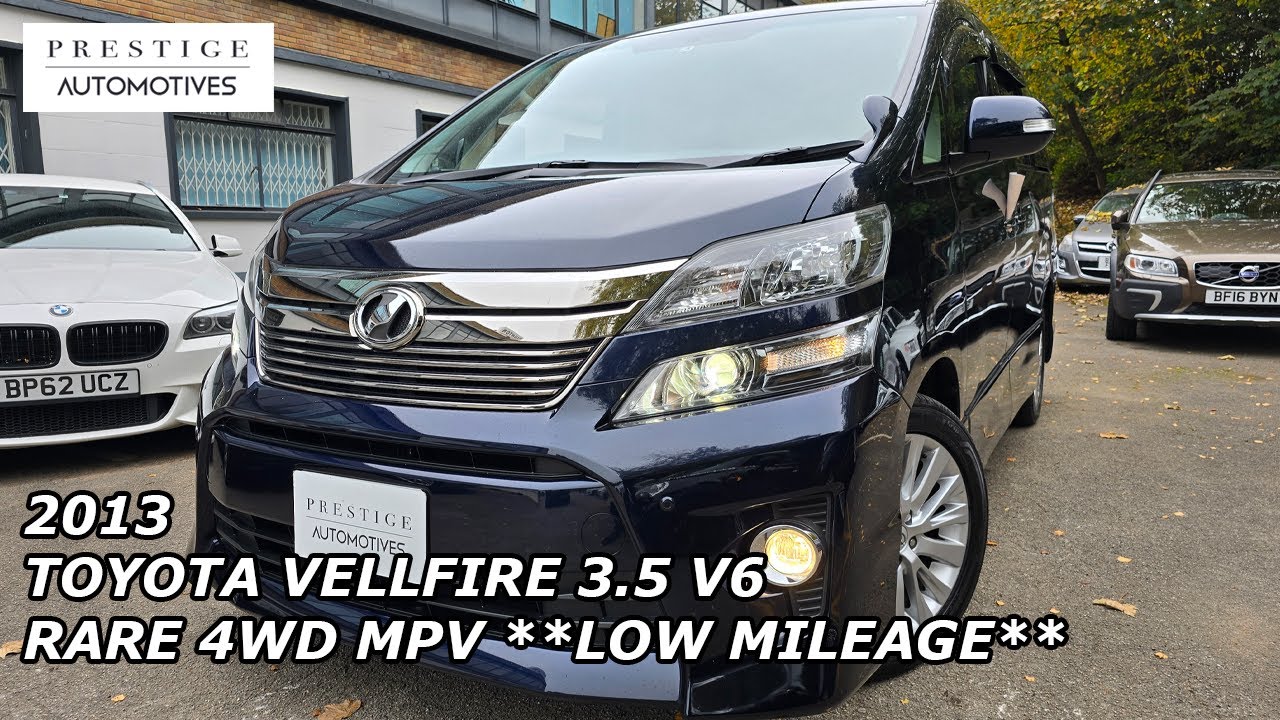 TOYOTA VELLFIRE 3.5 V6 ZEDITION 4WD 8 SEATER APPLE CAR PLAY/ANDROID AUTO MPH DASH LUXURY MPV