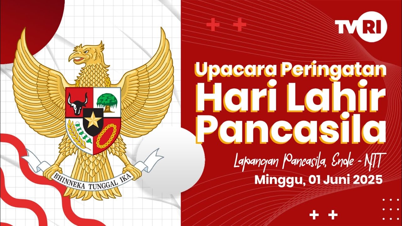 Upacara Peringatan Hari Lahir Pancasila, 01 Juni 2025 | Lapangan Pancasila Ende, NTT