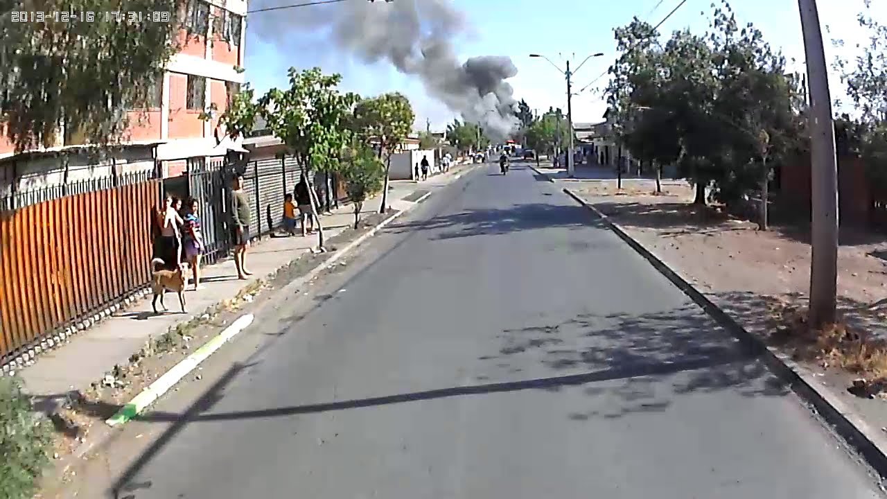 B-4 // Cb La Granja. Camino a Alarma General de Incendio. San Ramón // Chile