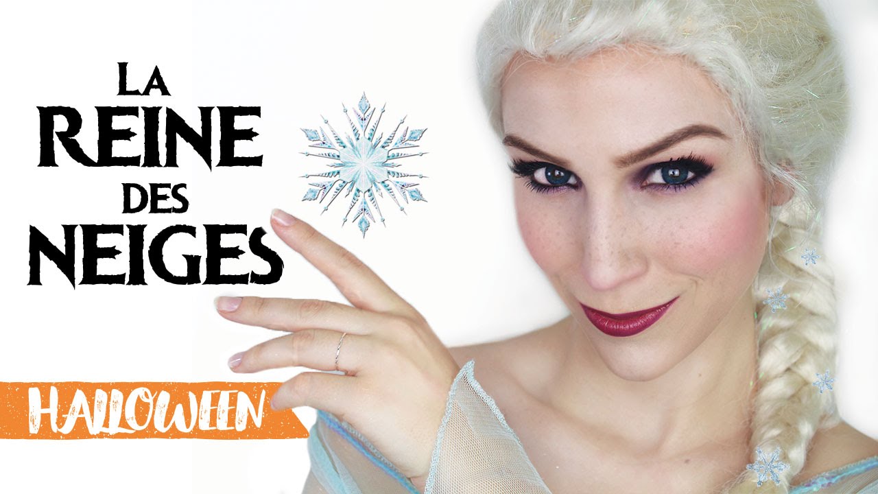 Maquillage Elsa / La Reine des Neiges