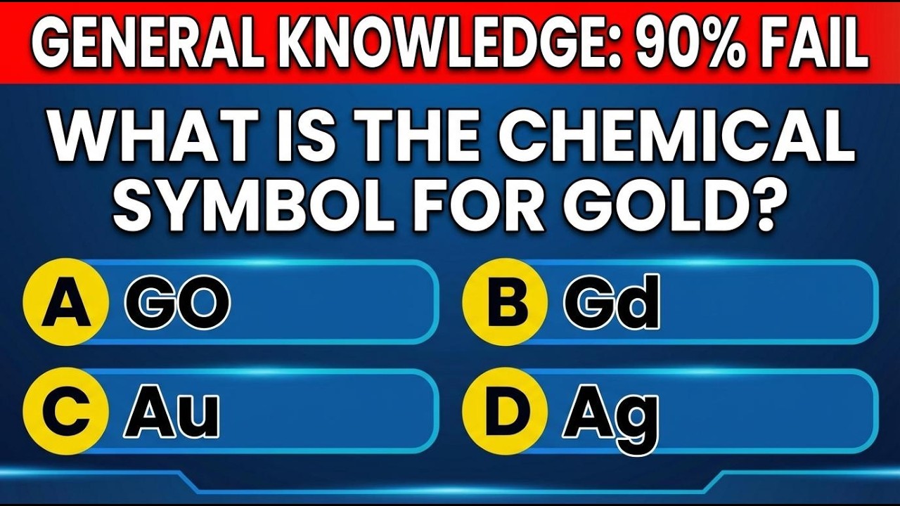 Most College Graduates FAIL This General Knowledge Test – Can You Pass 30/30? 🎓