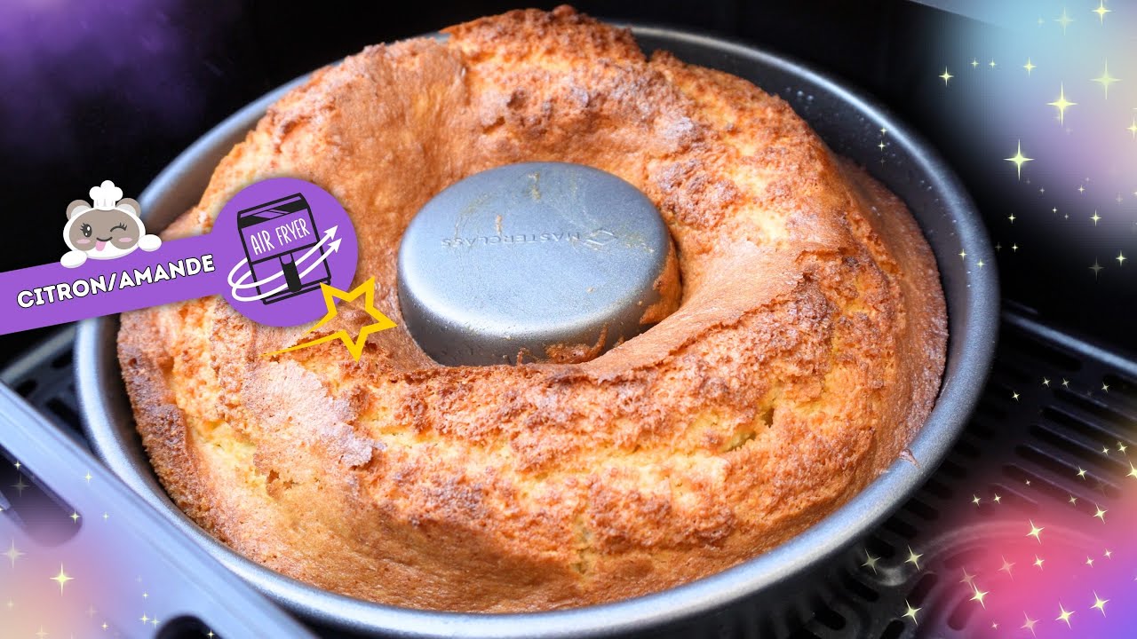 AIR FRYER : G&acirc;teau moelleux citron amande !