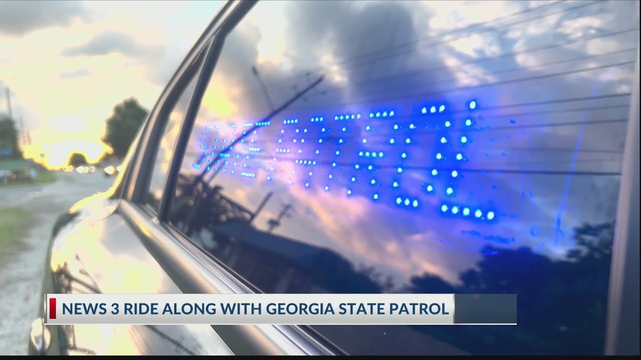 WSAV rides along with Georgia State Patrol
