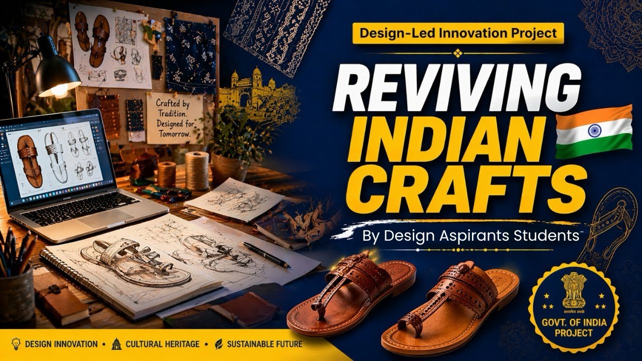 Kolhapuri Chappal Revival | design aspirants Student Film How Design Can Revive Indian Crafts 