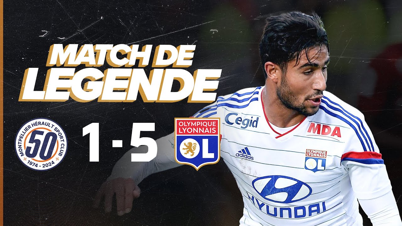 Fekir, Gourcuff, Lacazette et une pluie de buts : Montpellier-OL 1-5 (2015)