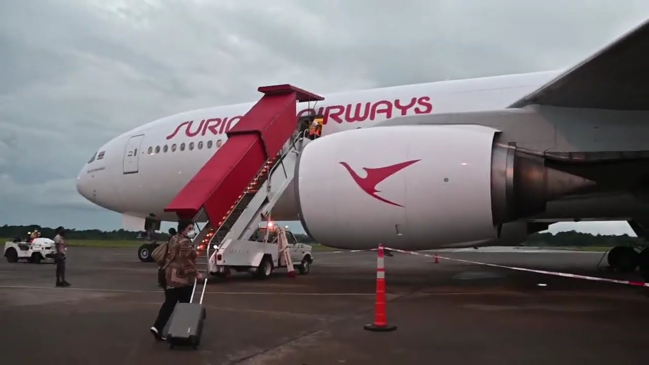 Tribute to the Surinam Airways B777-200ER PZ-TCU