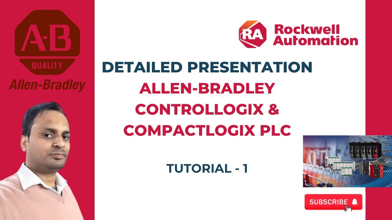 Studio5000 Tutorial 1- Intoduction To Allen Bradley ControlLogix & CompactLogix PLC