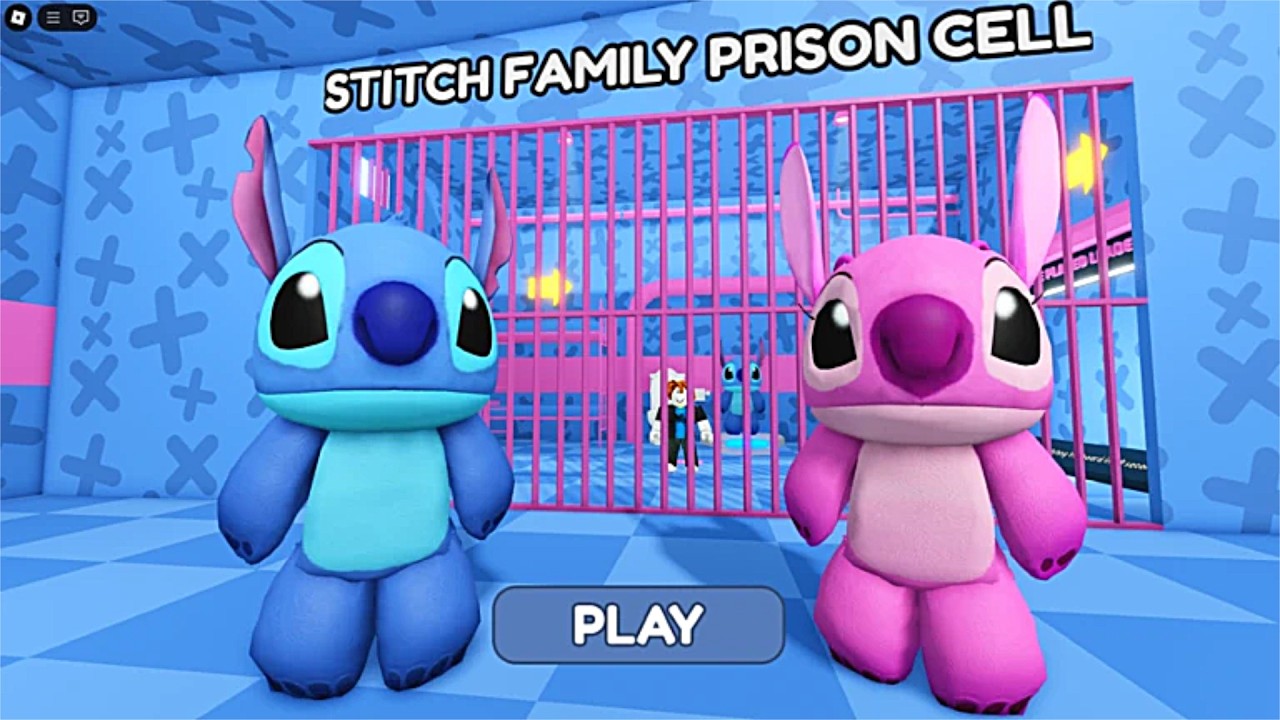 STITCH FAMILY PRISON RUN! 4K